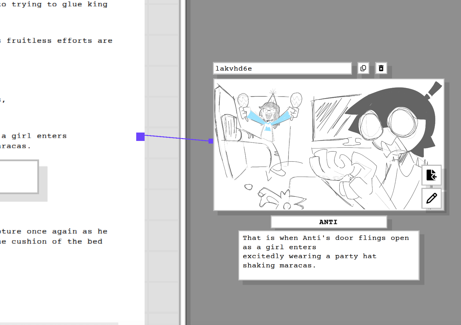 Storyboarding